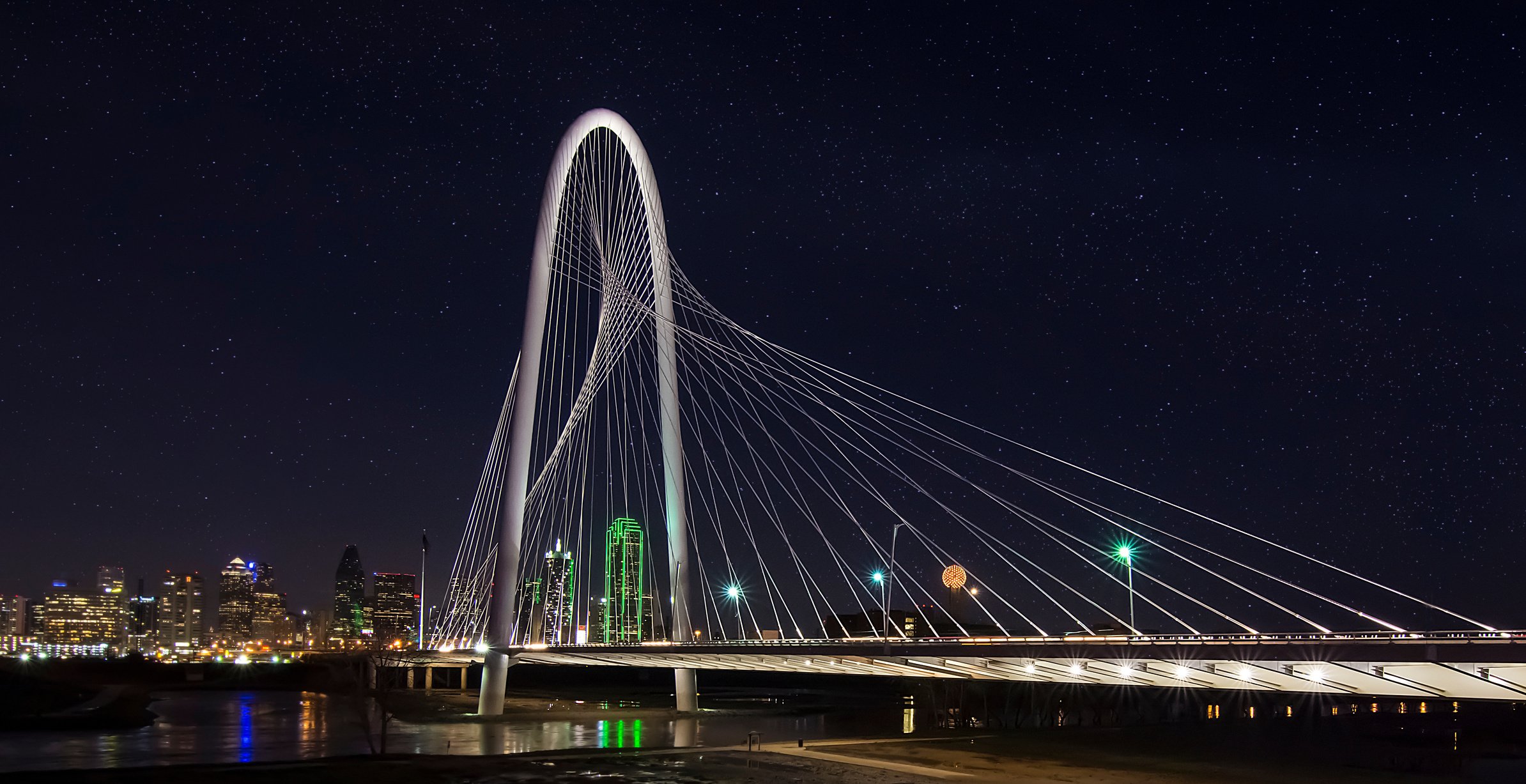 Dallas Night Skyline